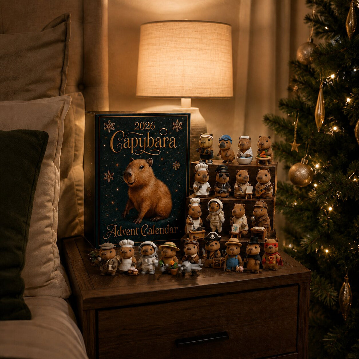 Hazel | Capybara Advent Calendar Christmas Gift for Families