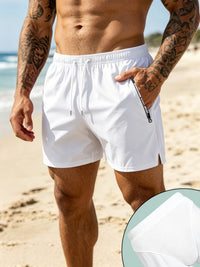 Bennett | Men's Quick-Dry Zip-Pocket Swim Shorts