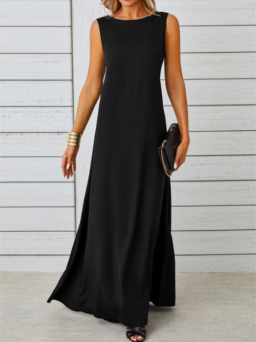 Bellamy | Women's Sleeveless A-Line Cocktail Dress Maxi