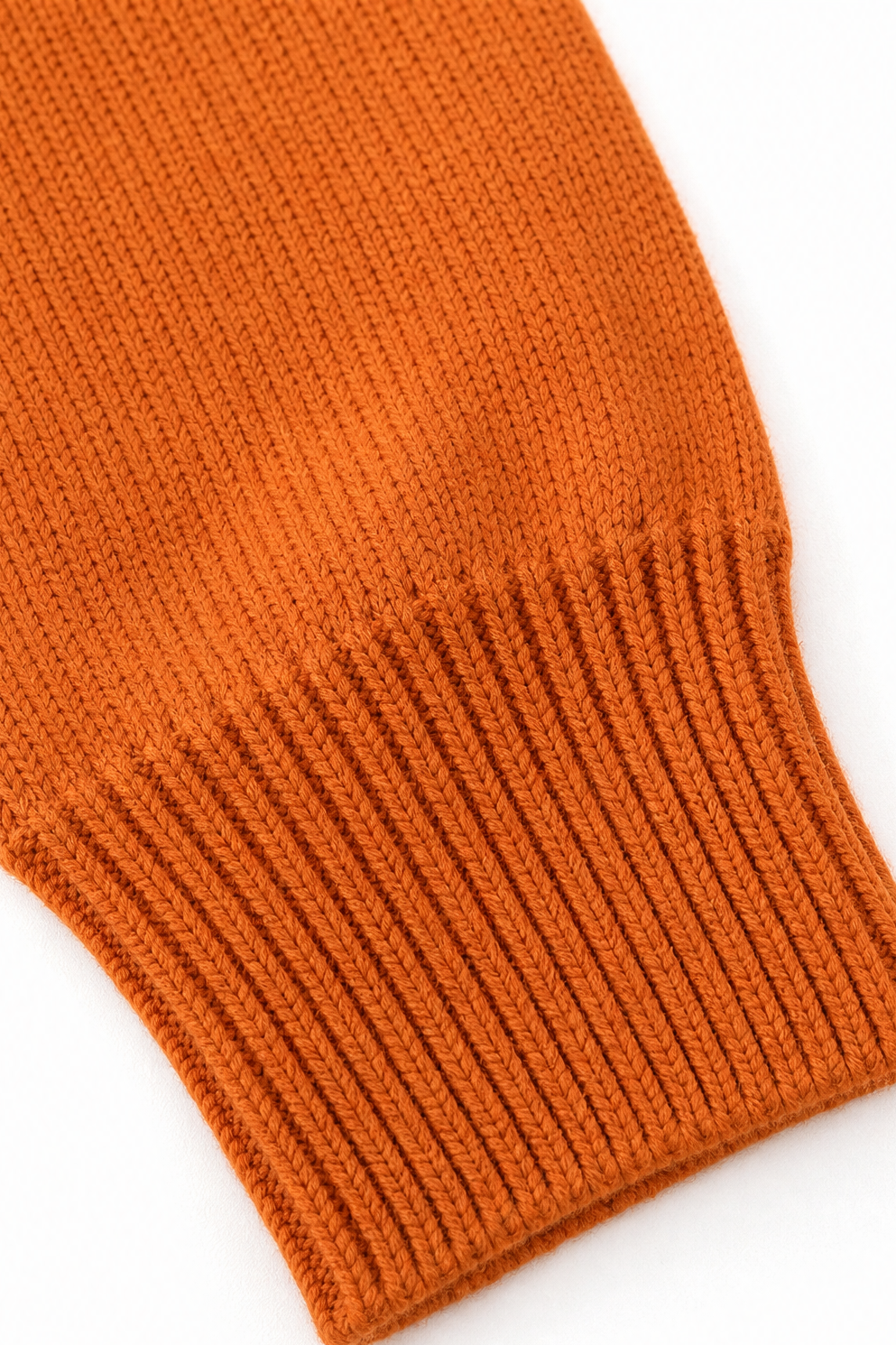 Iris | Women's Ribbed Knit Hooded Pullover with Drawstring Hood