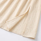 Leila | Women's Halter V-Neck Cutout Maxi Dress with Slit