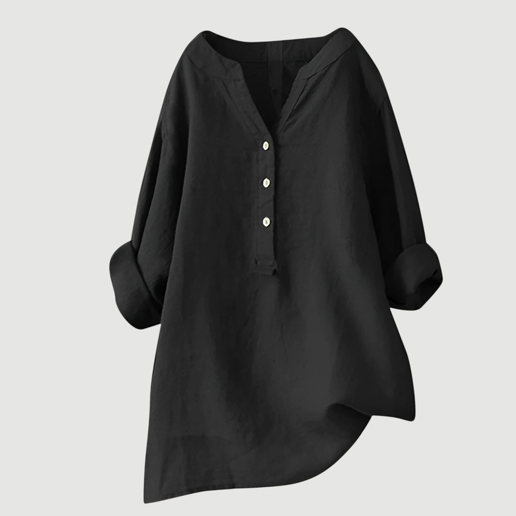 Karla Relaxed Button Tunic