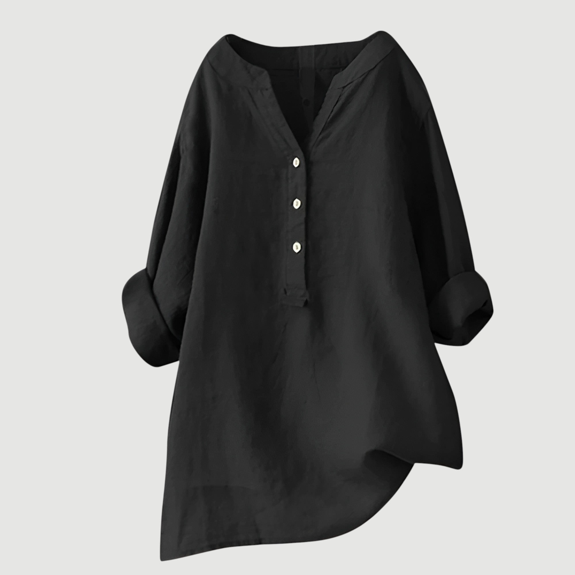 Karla Relaxed Button Tunic