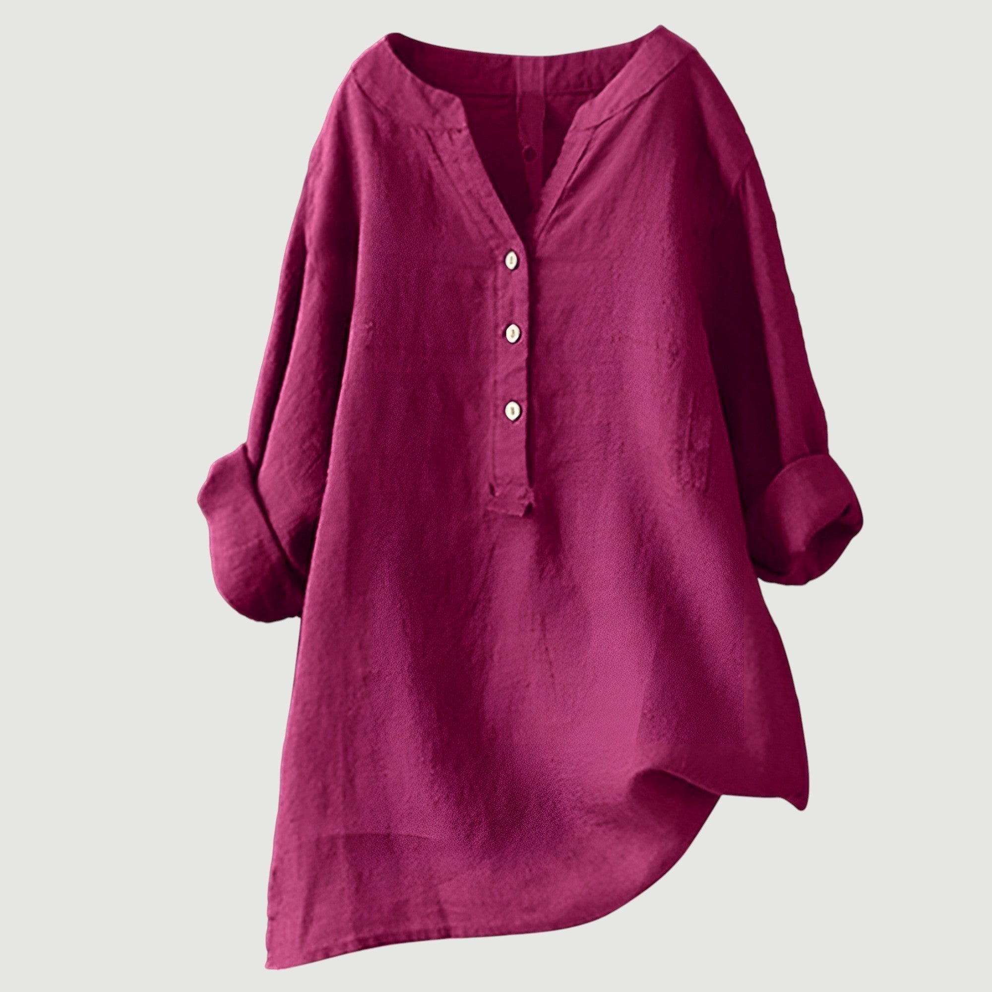 Karla Relaxed Button Tunic