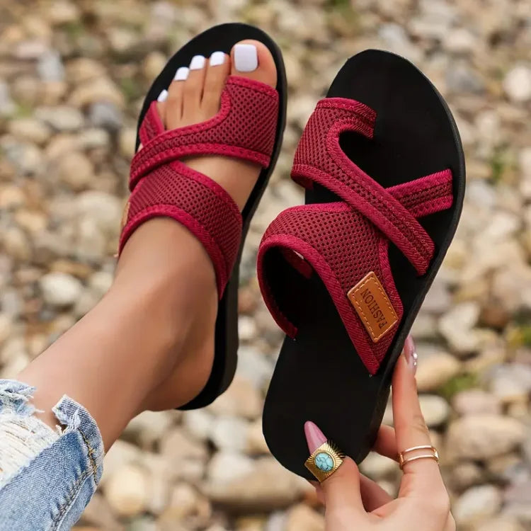Wilma | Women's Cushioned Strap Sandals with Anti-Slip Sole