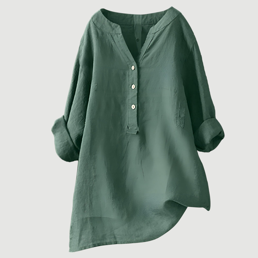Karla Relaxed Button Tunic
