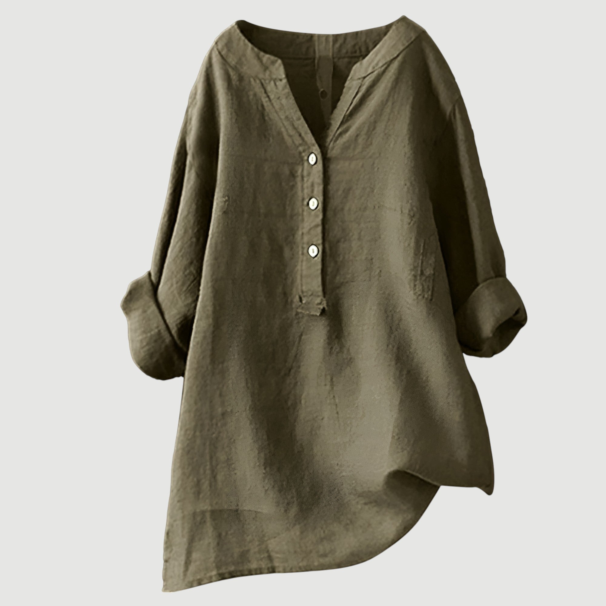Karla Relaxed Button Tunic
