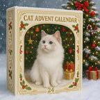 Hanneke | Advent Calendar Christmas Gift with Acrylic Cat Charms