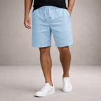 Matteo | Men's Relaxed-Fit Straight Hem Summer Shorts