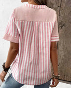 Monroe Soft Striped Blouse