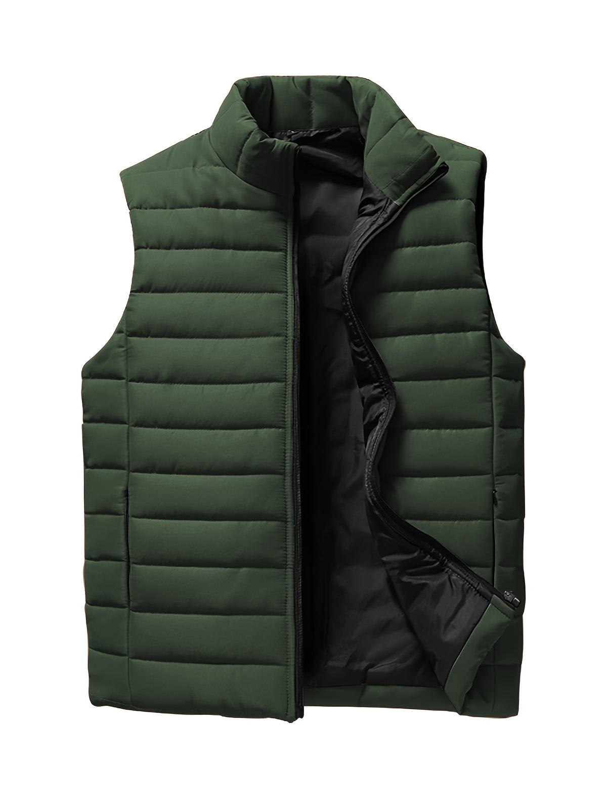 Bendix | Men's Quilted Stand-Collar Zip Vest