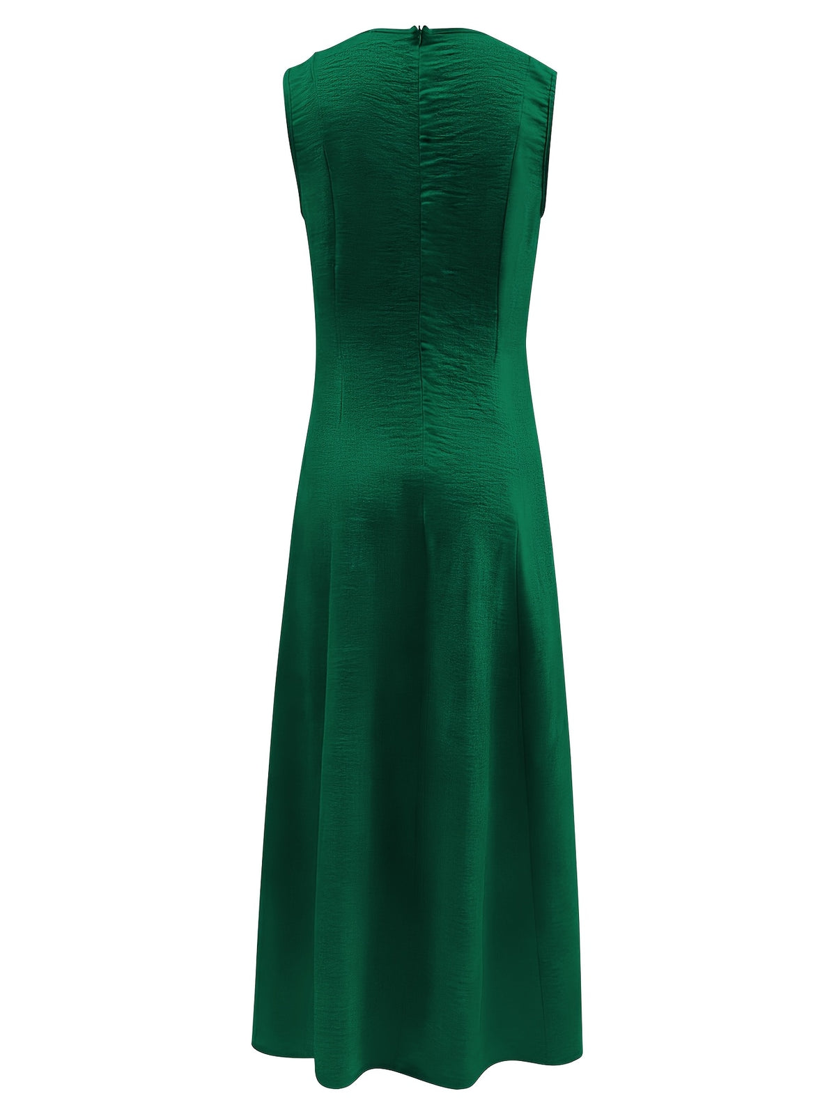 Myrthe | Women's Pintuck A-Line Sleeveless Maxi Dress