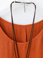 Maud | Women's Oversized Batwing-Sleeve Round-Neck Top