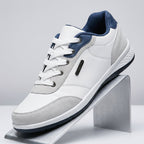 Rhys | Men's Lace-Up Leather-Look Sneakers