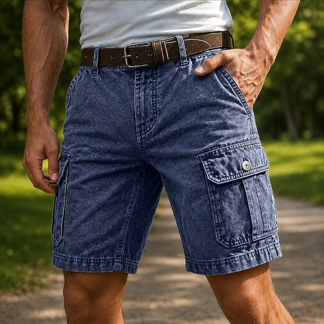 Boris | Men's Cargo Shorts with Patch Pockets