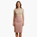 Katrien | Women's High-Waist Pencil Midi Skirt