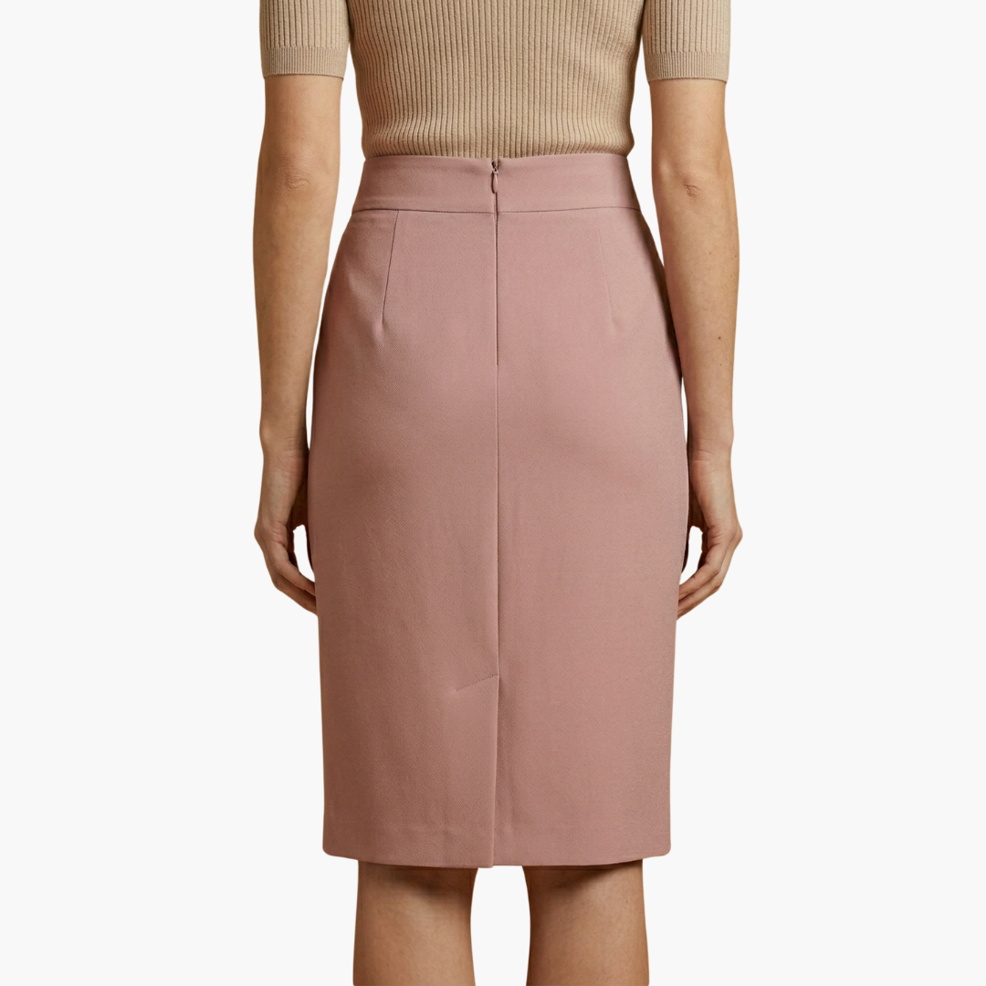 Katrien | Women's High-Waist Pencil Midi Skirt