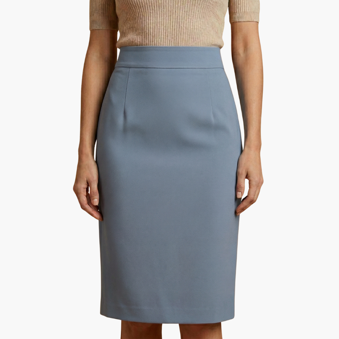 Katrien | Women's High-Waist Pencil Midi Skirt