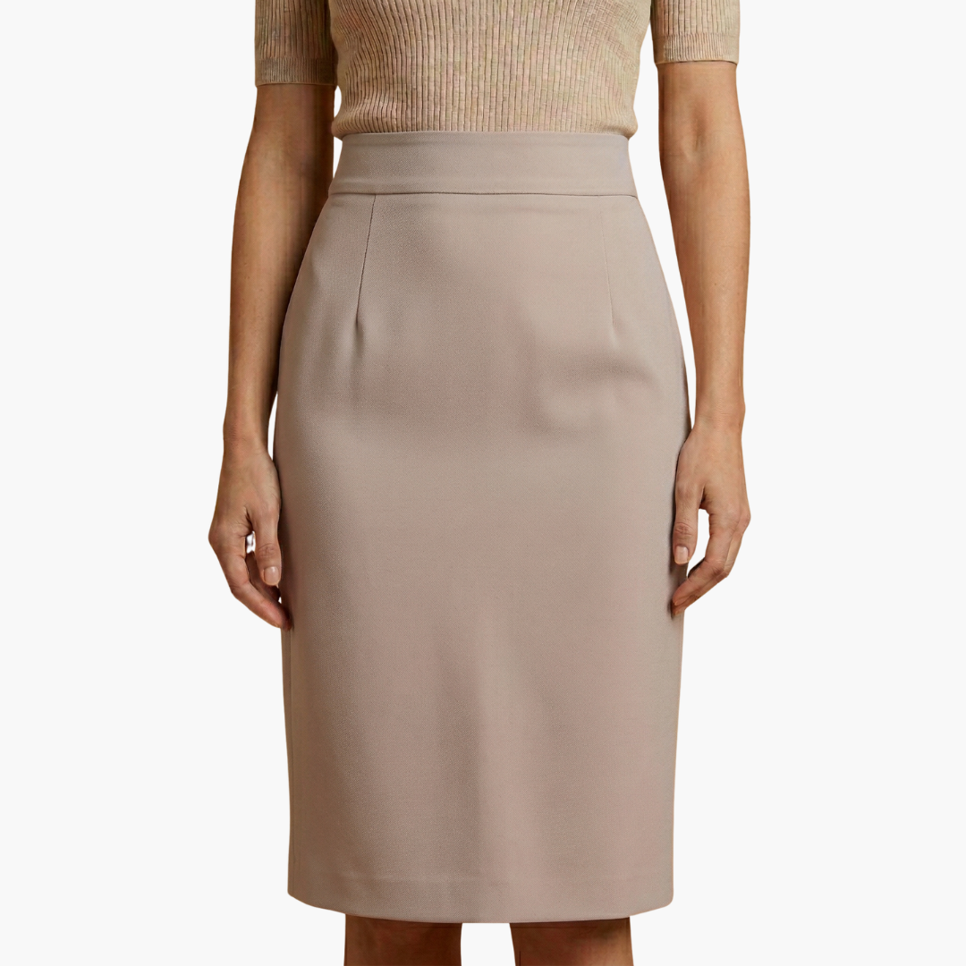 Katrien | Women's High-Waist Pencil Midi Skirt