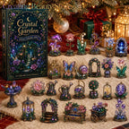 Gaelle | Advent Calendar Christmas Gift Crystal Figurine Set