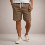 Matteo | Men's Relaxed-Fit Straight Hem Summer Shorts