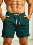 Arjen | Men's Drawstring Beach Shorts with Pockets