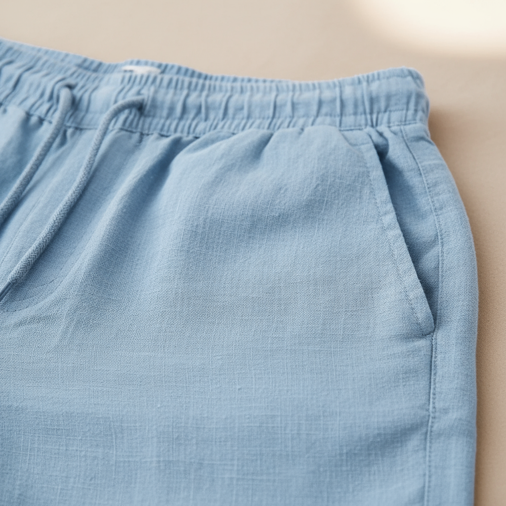 Arne | Men's Drawstring Beach Shorts with Side Pockets