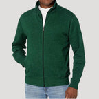 Vincent | Men's Tailored Zip-Up Mid-Season Jacket