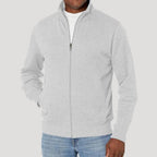 Vincent | Men's Tailored Zip-Up Mid-Season Jacket