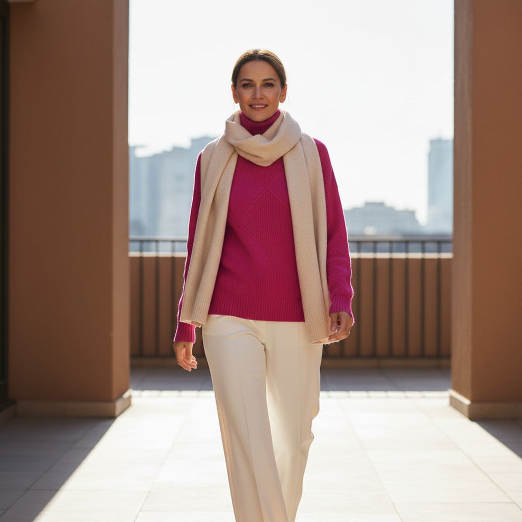 Odette | Women's Relaxed-Fit Turtleneck Sweater