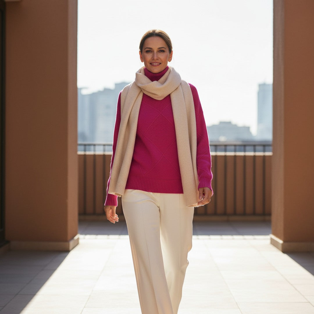 Odette | Women's Relaxed-Fit Turtleneck Sweater