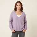 Anna | Oversized V-Neck Jumper