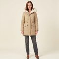 Annabelle | Women's Faux Fur Lined Hooded Jacket