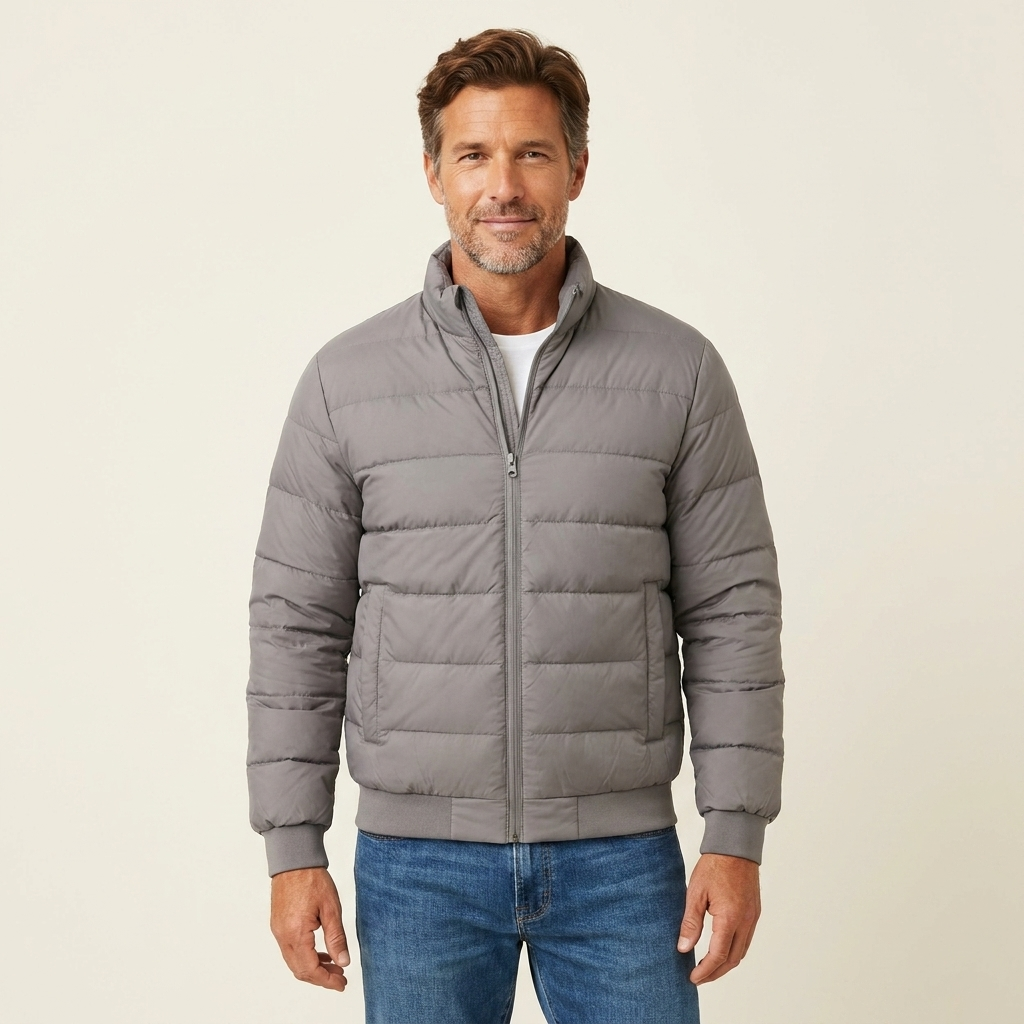 Oliver | Men's Stand Collar Warm Tailored Winter Jacket