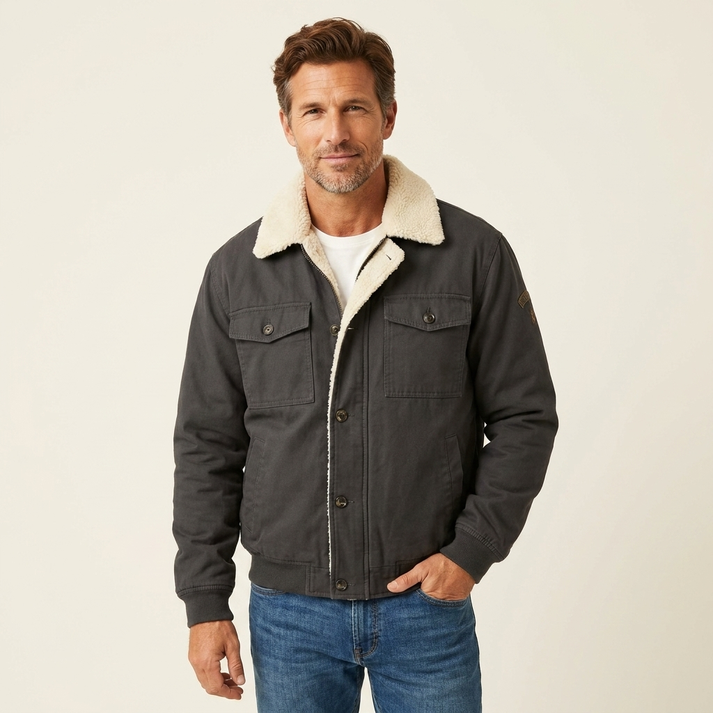 Bryce | Men's Long Sleeve Bomber Jacket