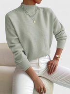 Marcha | Women's Elegant Turtleneck Knit Sweater