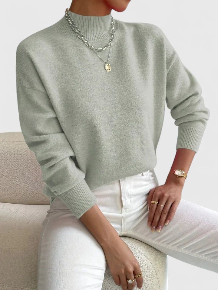 Marcha | Women's Elegant Turtleneck Knit Sweater