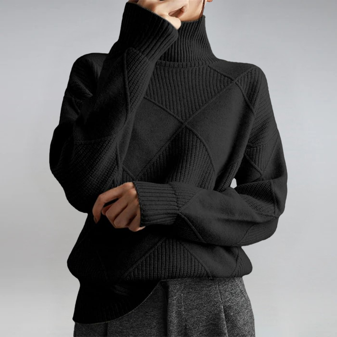Odette | Women's Relaxed-Fit Turtleneck Sweater