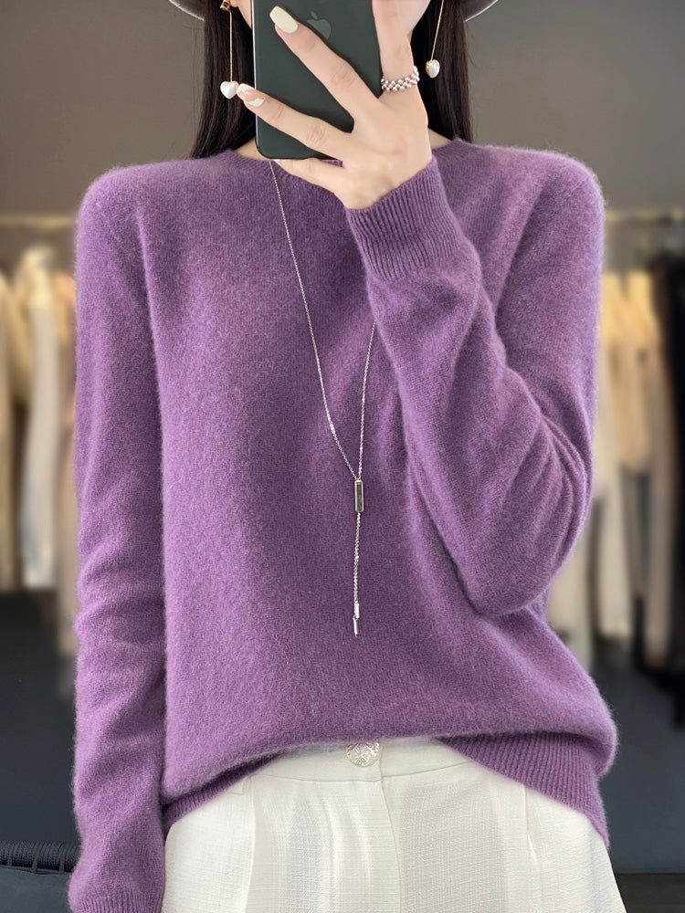 Ravena | Women's Oversized Pullover Sweater – Relaxed Fit