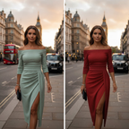 Karin | Women's Halter Neck Maxi Dress