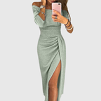 Karin | Women's Halter Neck Maxi Dress