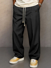 Sylvie | Men's Drawstring Trousers – Tailored Everyday Comfort