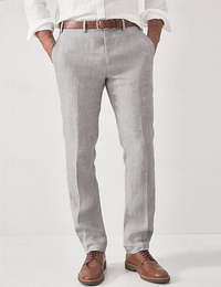 Mika | Men's Regular-Fit Breathable Casual Trousers