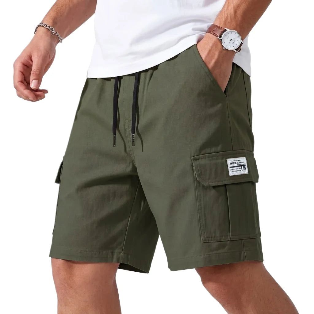 Mathilde | Men's Cargo Shorts Elastic Waist Streetwear