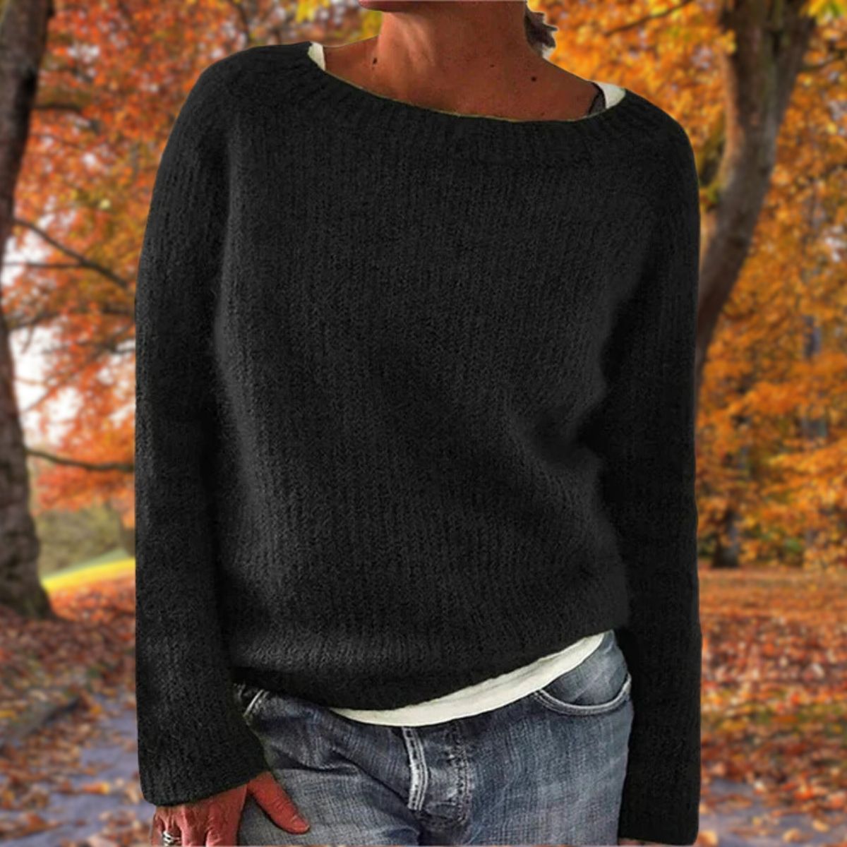 Oliver | Women's Relaxed-Fit Crew Knit Sweater