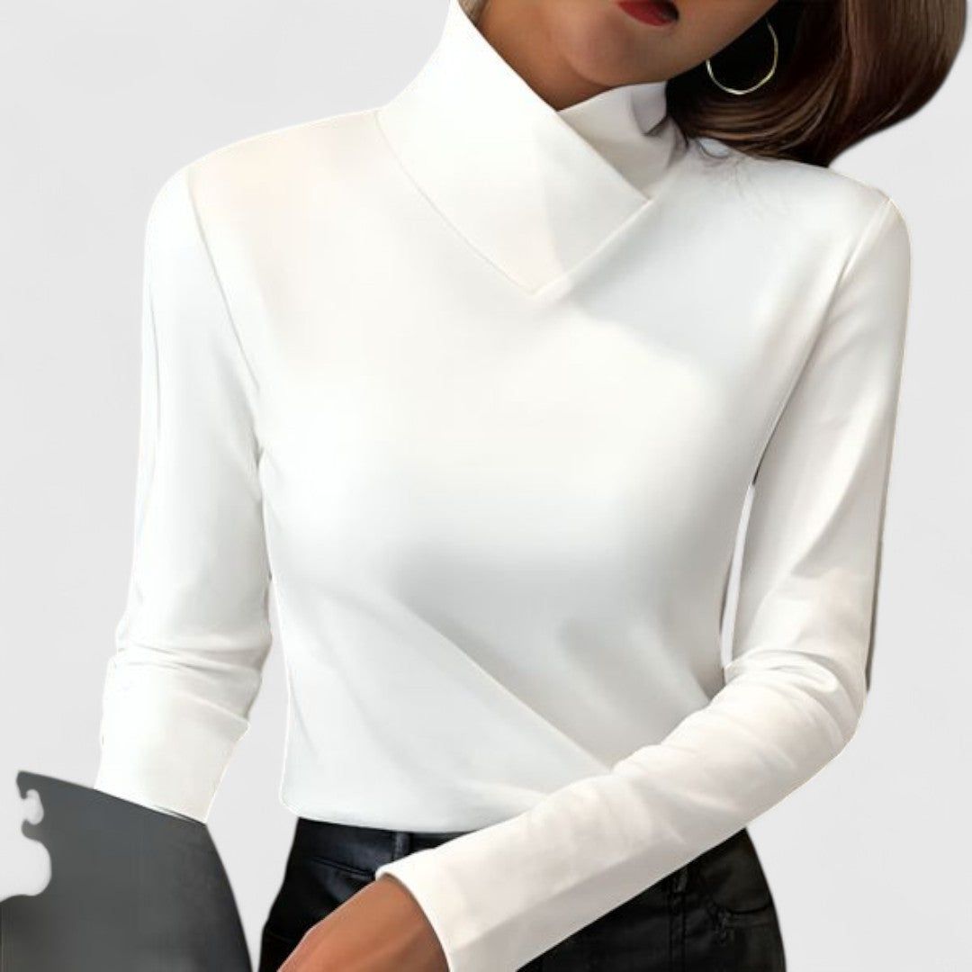Clair | Women's Elegant Turtleneck Fitted Sweater