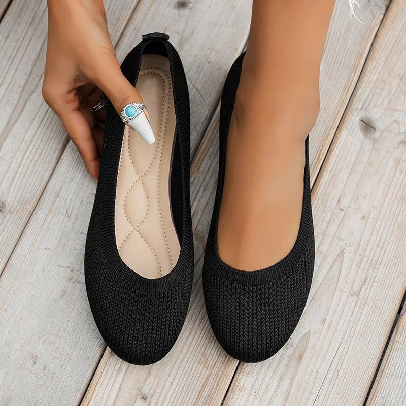 Celeste | Women's Breathable Slip-On Knit Sneaker