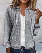Nova | Women's Relaxed-Fit Zip Cardigan With Pockets