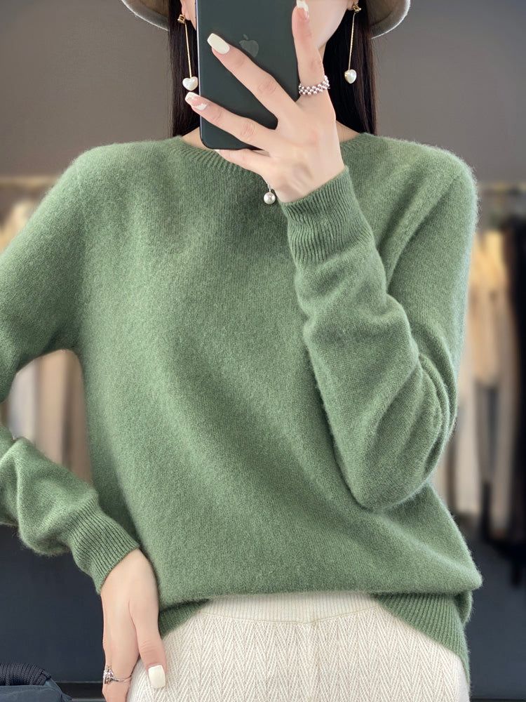 Ravena | Women's Oversized Pullover Sweater – Relaxed Fit