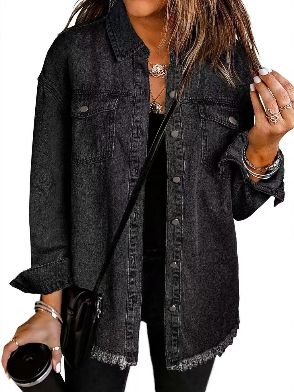 Svea | Women's Relaxed-Fit Denim Jacket – Casual Outings